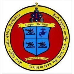 3d BD 11th Marines Insignia Plaque