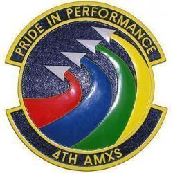 4th AMXS Squadron Plaque