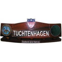 Adjutant General Desk Nameplate