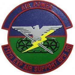 Air Power 717th ESOS Plaque