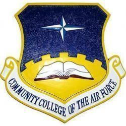 Community College of the Air Force CCAF Crest Plaque