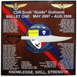 Fighting Two Bounty Hunters Navy Deployment Plaque