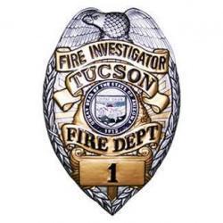 Fire Investigator Badge plaque