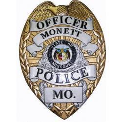 Monett Police Officer Badge
