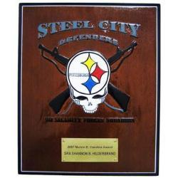 Steel City Defenders Deployment Plaque