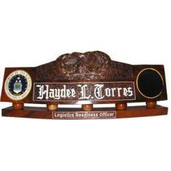 USAF Supply Fuels Desk Nameplate