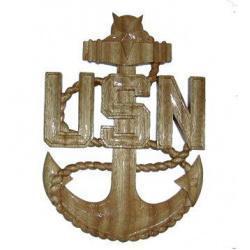 US Navy Senior CPO Plaque