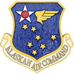 alaskan air command crest plaque