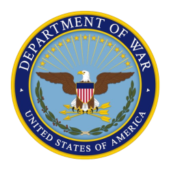 department of war seal plaque