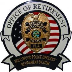 hollywood police officers retirement system seal