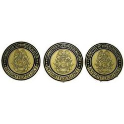 integrity and excellence seal plaque