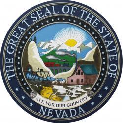 nevada state seal plaque