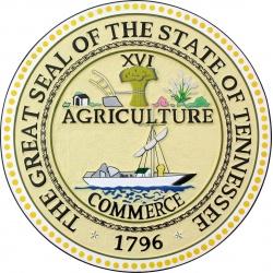tennessee state seal plaque