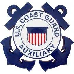 us coast guard auxiliary insignia plaque