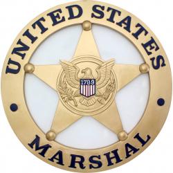 us marshal badge plaque