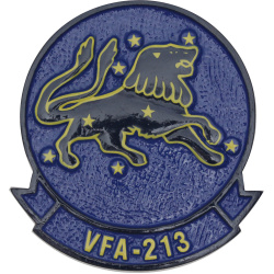 vfa-213 squadron patch plaque