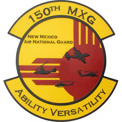 150th maintenance group squadron plaque