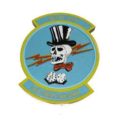 310th Fighter Squadron Plaque