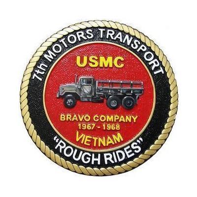 7th Motors Transport Rough Rides Seal Plaque