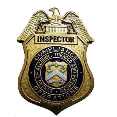 ATF Compliance Operations Badge Plaque