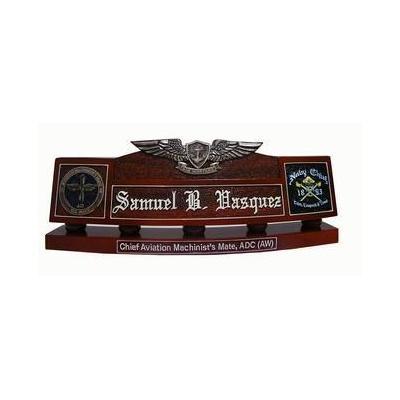 Chief Aviation Machinist Desk Nameplate