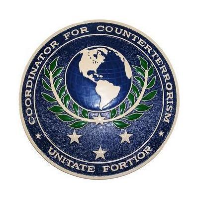 Coordinator For Counterterrorism Seal Plaque