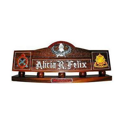 Custom Design Army Desk Nameplate