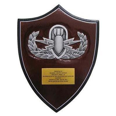 Explosive Ordnance Disposal Presentation Plaque