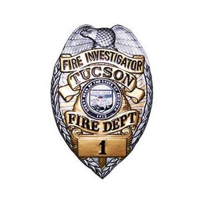 Fire Investigator Badge plaque