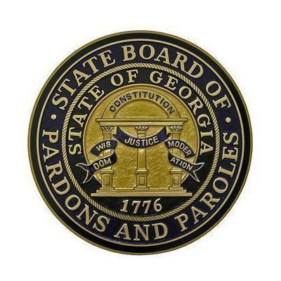 Georgia State Board of Pardons and Paroles Seal Plaque