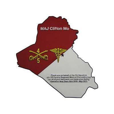 Iraq Medical Corps Presentation Plaque