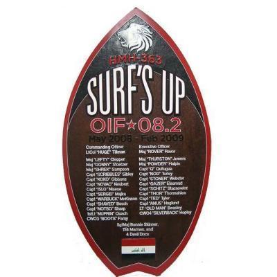 Marine Heavy Helicopter Squadron 363 Cruise Plaque