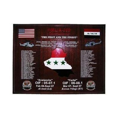 Marine Light Attack Helicopter Squadron 269 Deployment Plaque