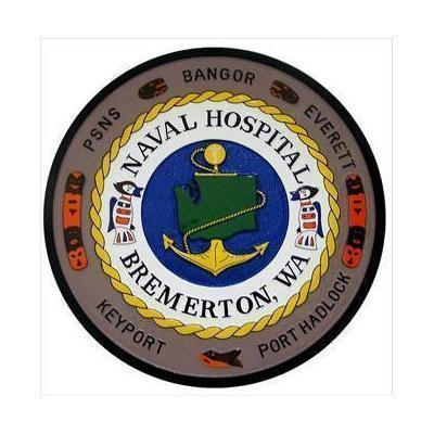 Navy Hospital Seal Plaque