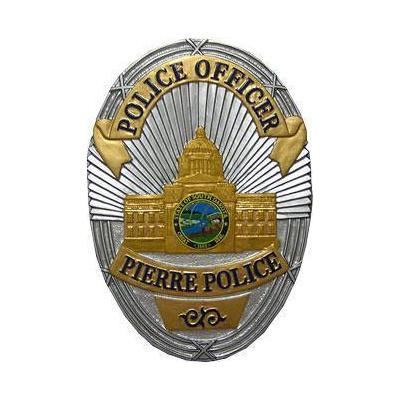 Pierre Police Officer Badge