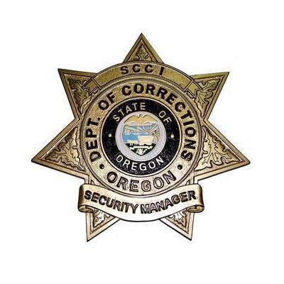 SCCI Security Manager Badge Plaque