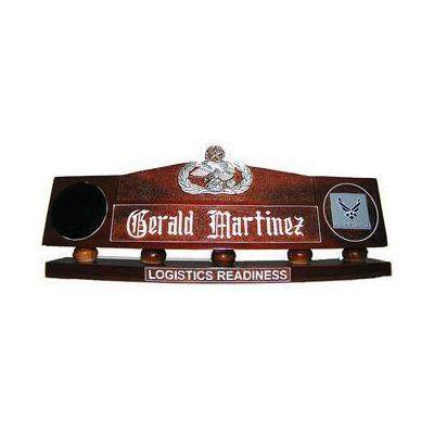 USAF Logistics Desk Nameplate