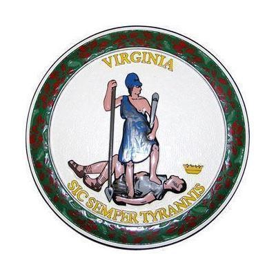 Virginia State Seal Plaque