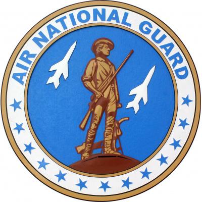 air national guard seal plaque