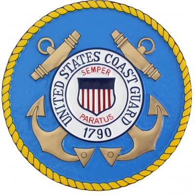 coast guard seal plaque uscg