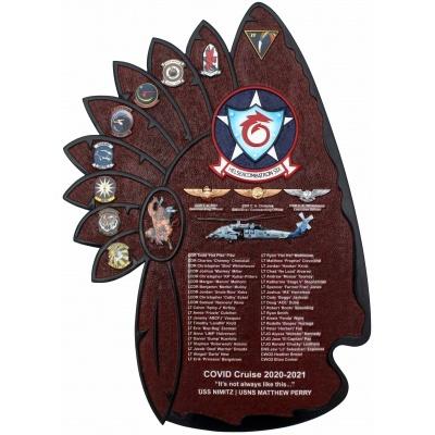 cruise plaque uss nimitz