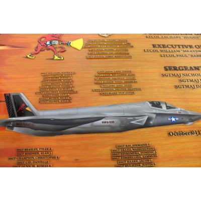 example of plankowner plaque 4