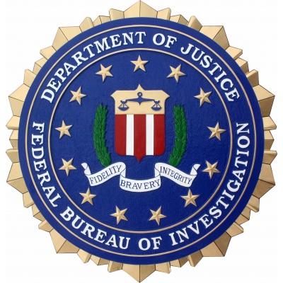 fbi seal wall podium emblem plaque