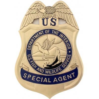fish and wildlife service special agents badge plaque 1549523385