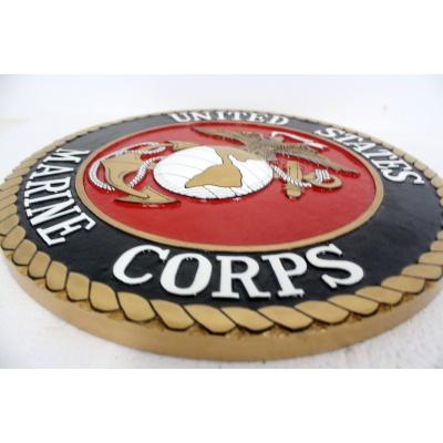 marine corps seal plaque detail 4