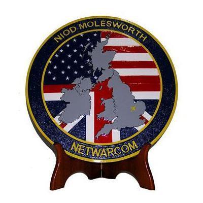 netwarcom seal plaque