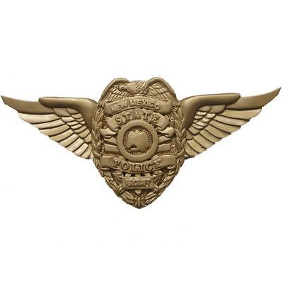 new mexico state police badge and wings plaque 1791688528