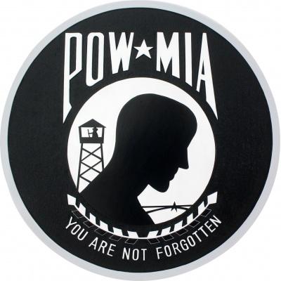 pow mia commemorative plaque