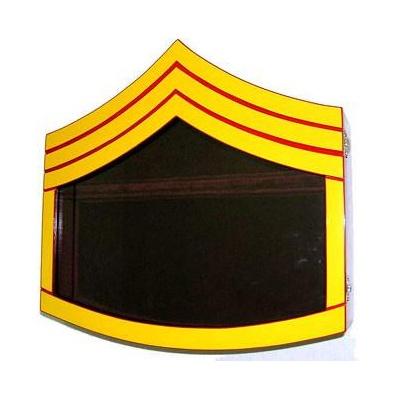shadow box us marine corps e6 painted finish
