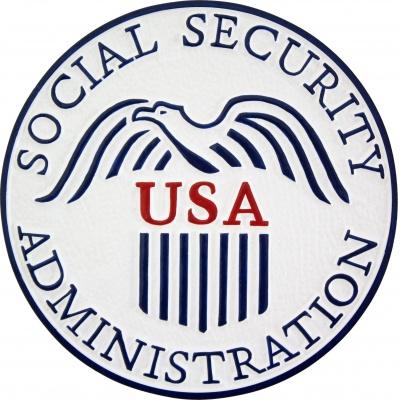 social security administration seal  plaque